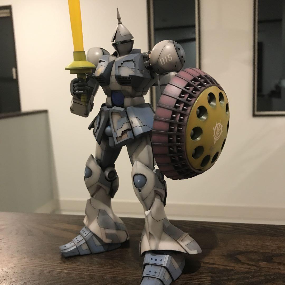 ガンプラ MG ギャン 徹底改修 塗装済完成品