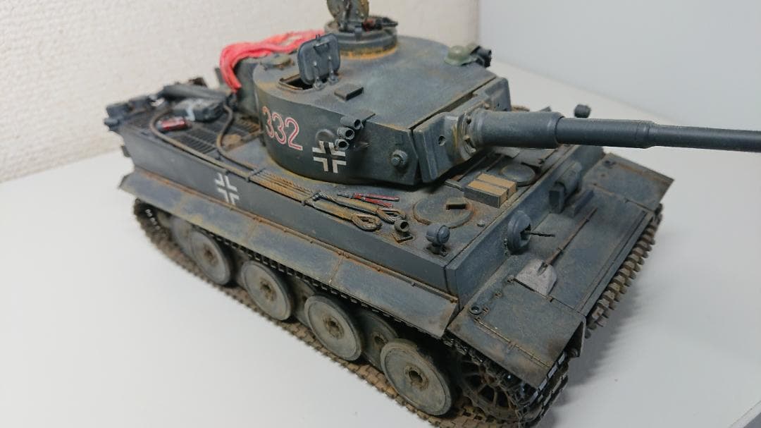 タミヤ  ドイツ重戦車 タイガーⅠ 初期生産型