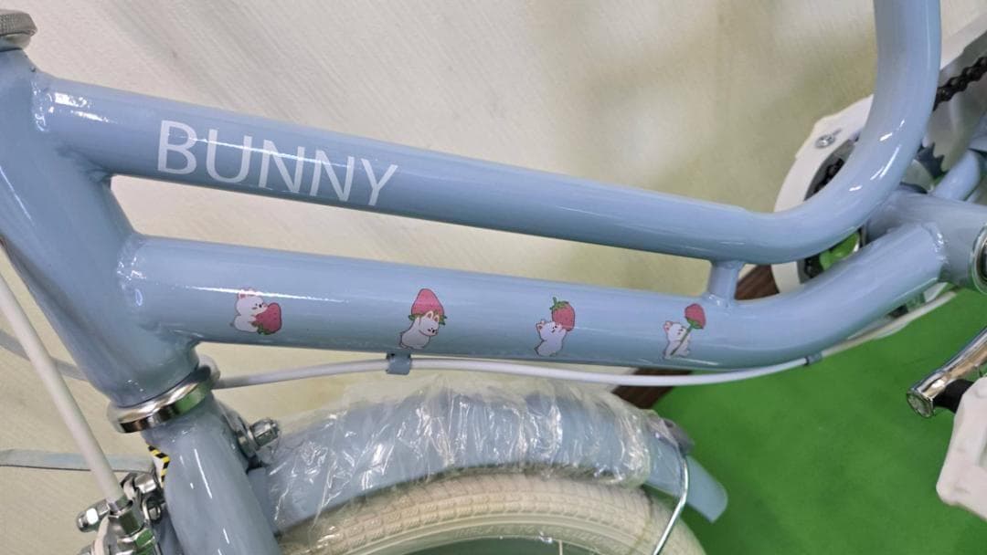 【値下げ中】子供用自転車 BUNNYデザイン 18インチ BLUE