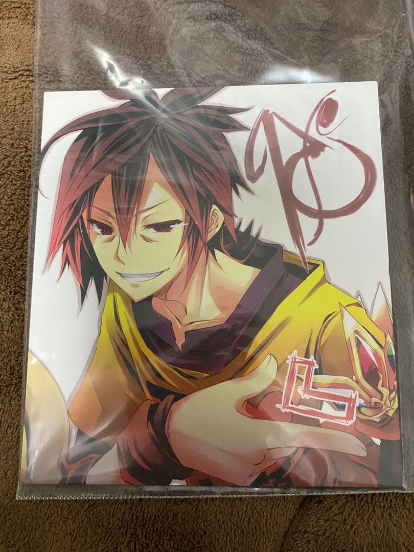 ノーゲーム・ノーライフゼロ 映画入場者特典 色紙セット