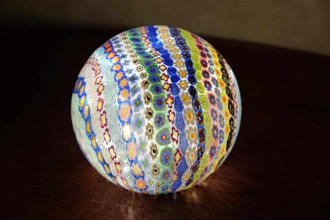 ミルフィオリ 吹きガラス 花瓶 検/辻和美 澤田和香奈 黒川登紀子/田子美紀