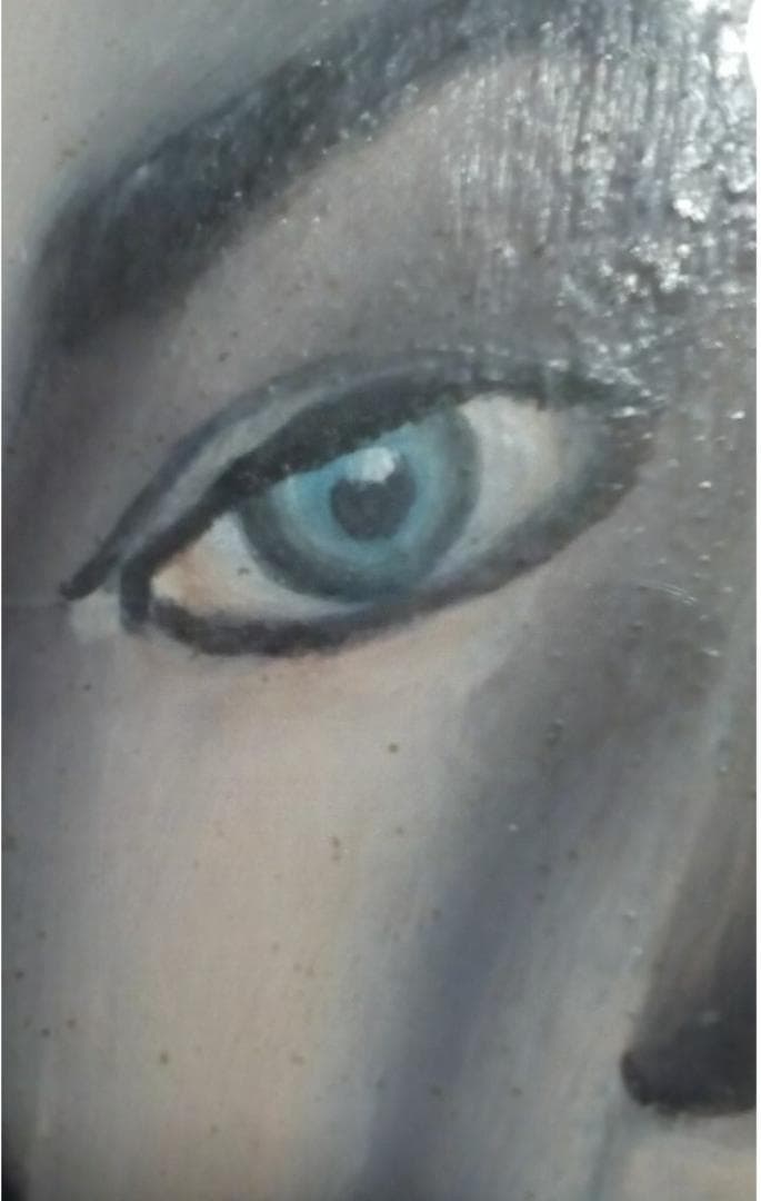 あさのまさひろ真作油彩肉筆10号