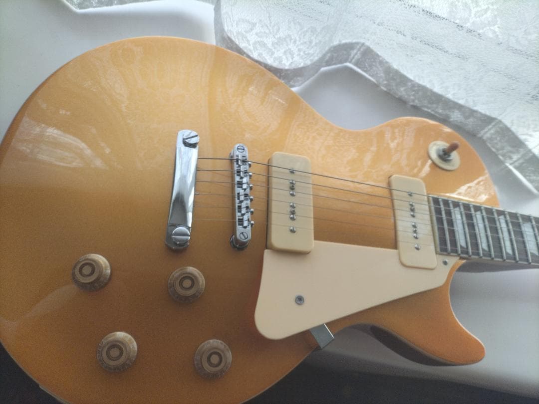 バッカス レス ポール ゴールドトップ p90