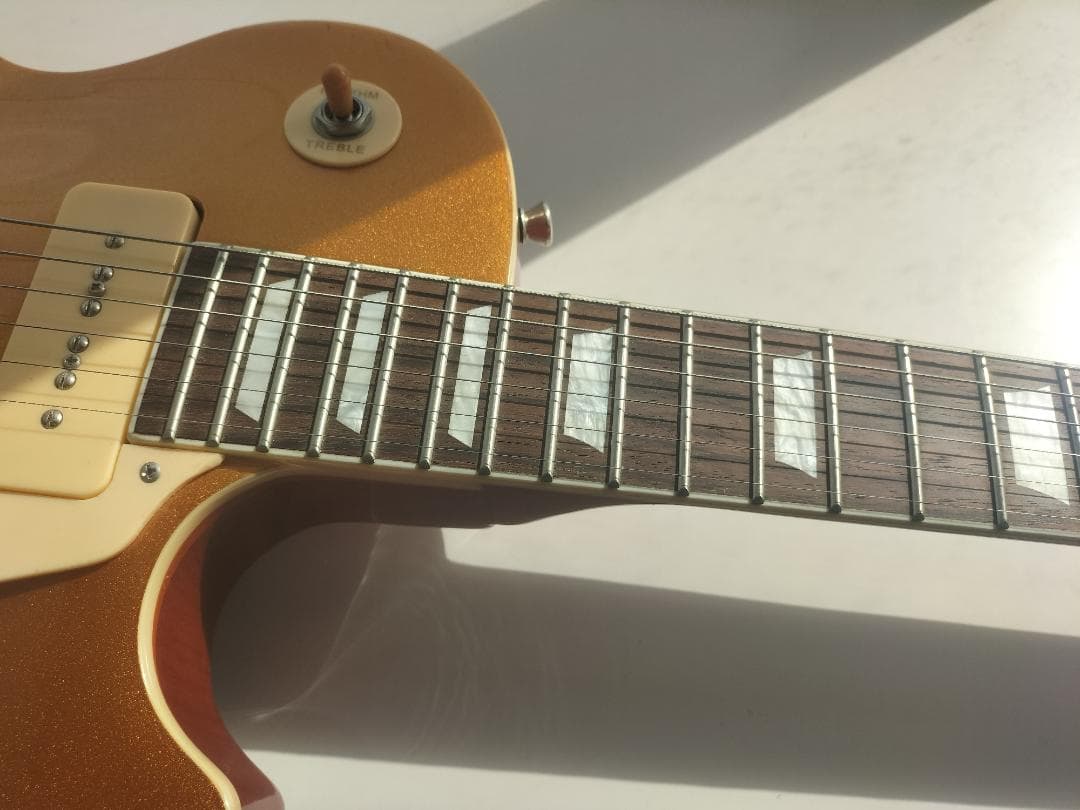 バッカス レス ポール ゴールドトップ p90