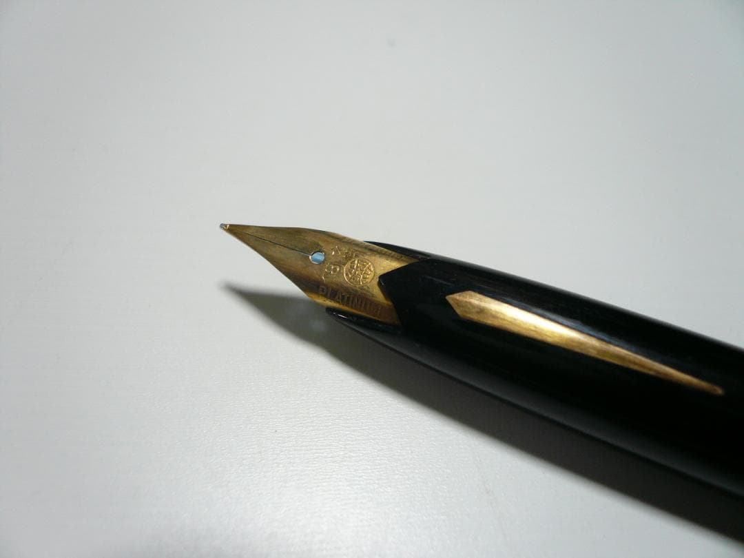 万年筆 プラチナ PLATINUM U 18Kペン先 S☆N 昭和レトロ