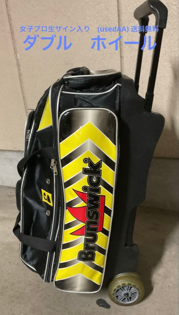 送料無料　ブランズウィック社オリジナル3ボールキャリアーバッグ(usedAA)