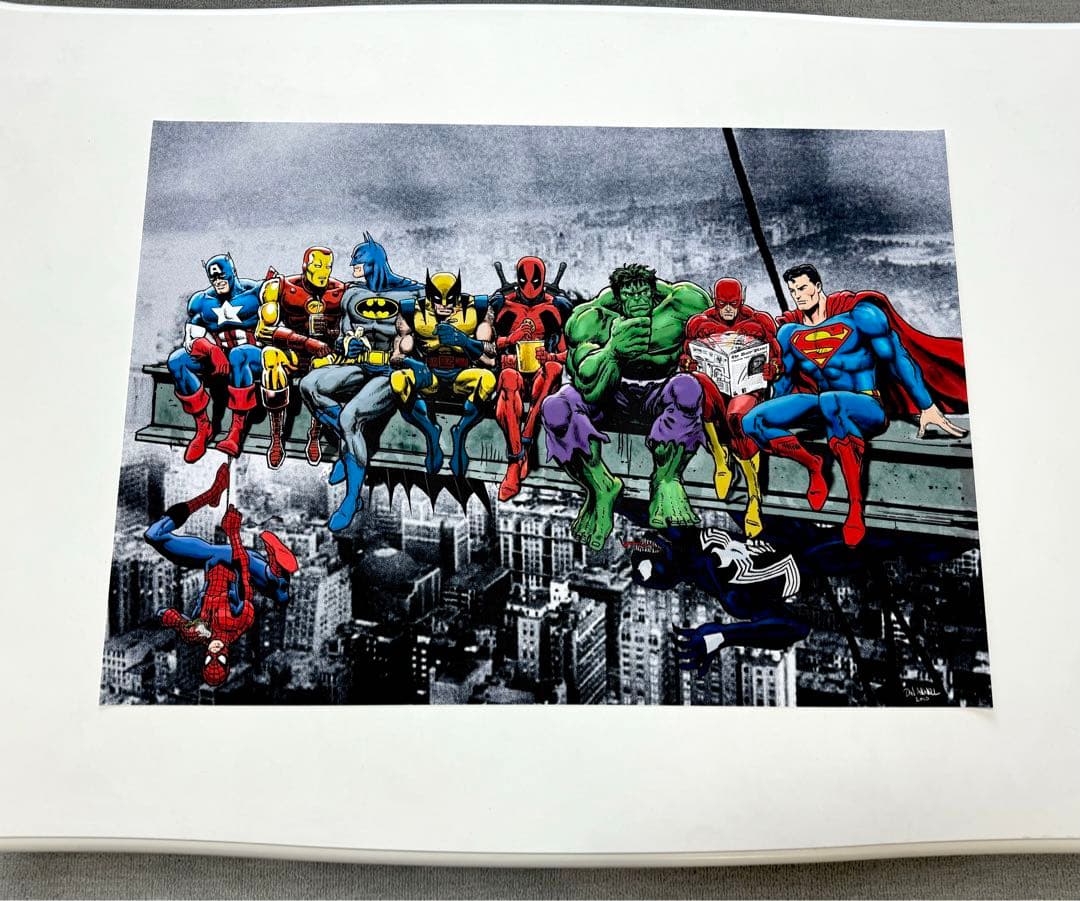 No.172フレーム付きキャンバスアート　アベンジャーズ　スパイダーマン