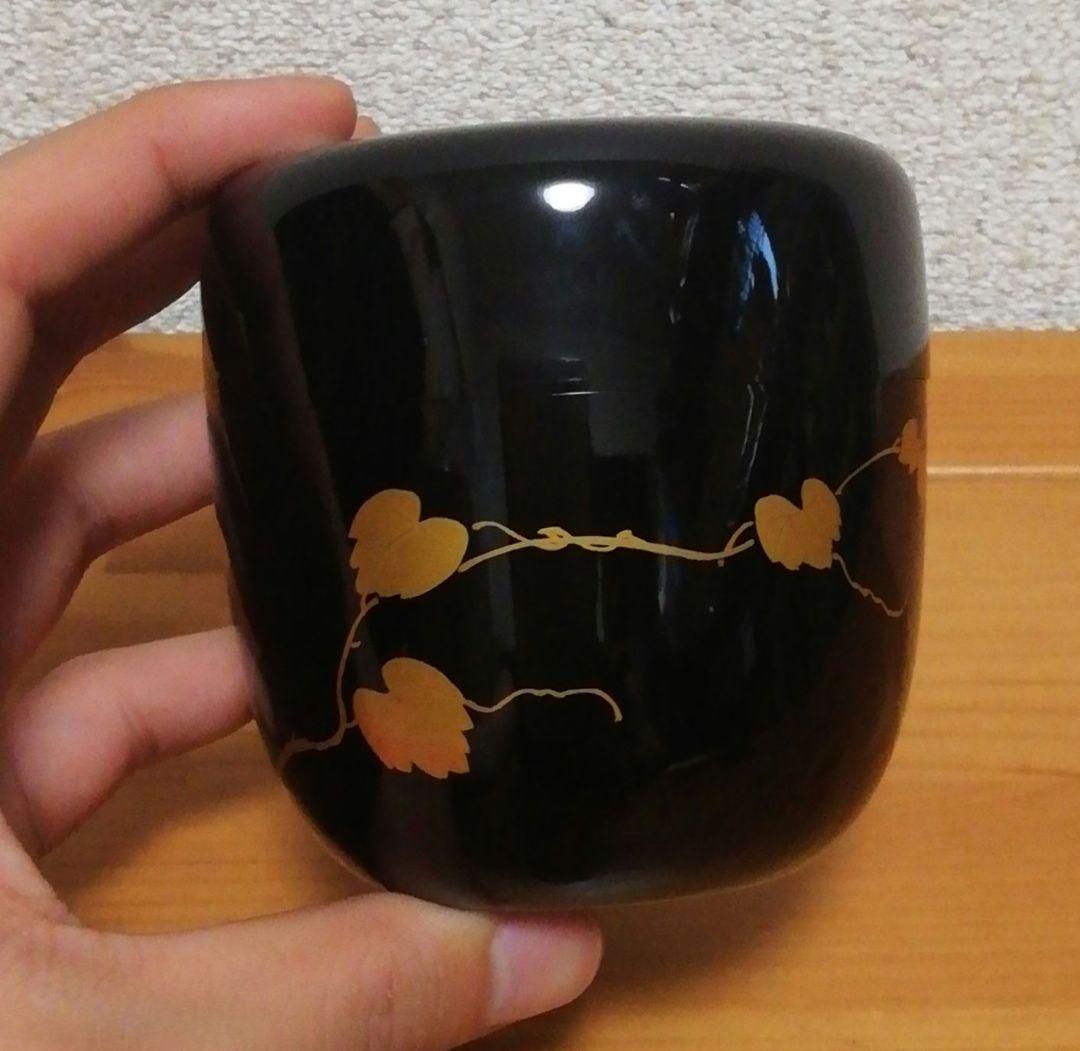 宗偏流　正春作　蔦蒔絵　棗　共箱　茶道具