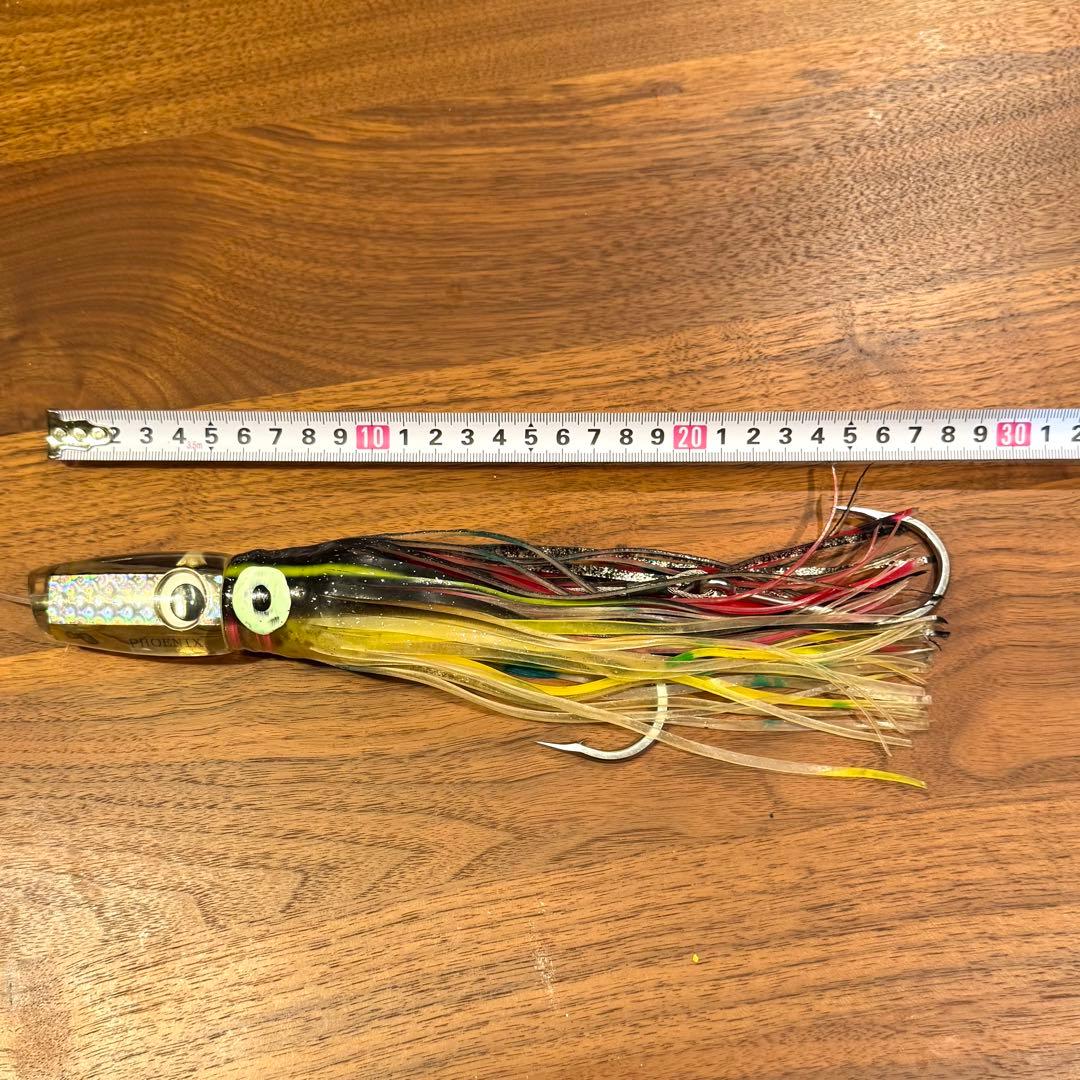 カジキ トローリング フェニックスルアー ８号サイズ ダブルフック付き③