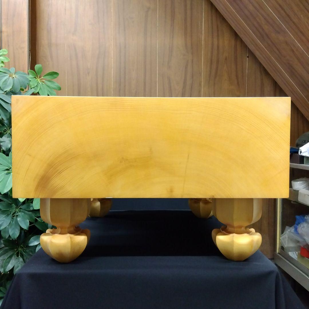 【国産　本榧　5寸碁盤　木表　板目】