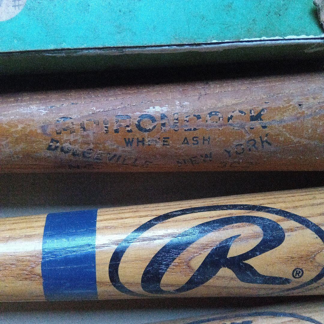 ルイビル　他　アメリカ製　木製　ジャンク　バット　セット