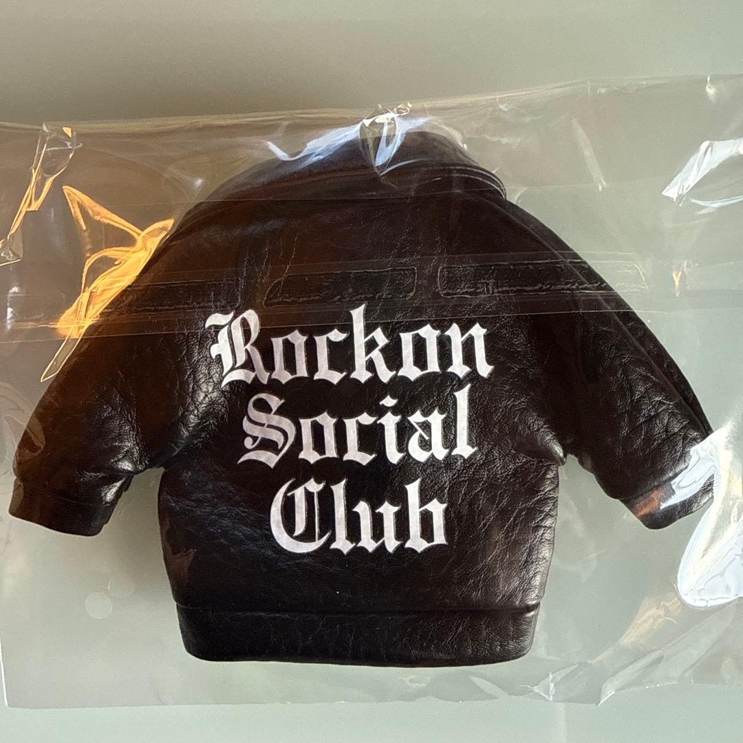 【新品】Rockon Social Club ライダースジャケットキーホルダー