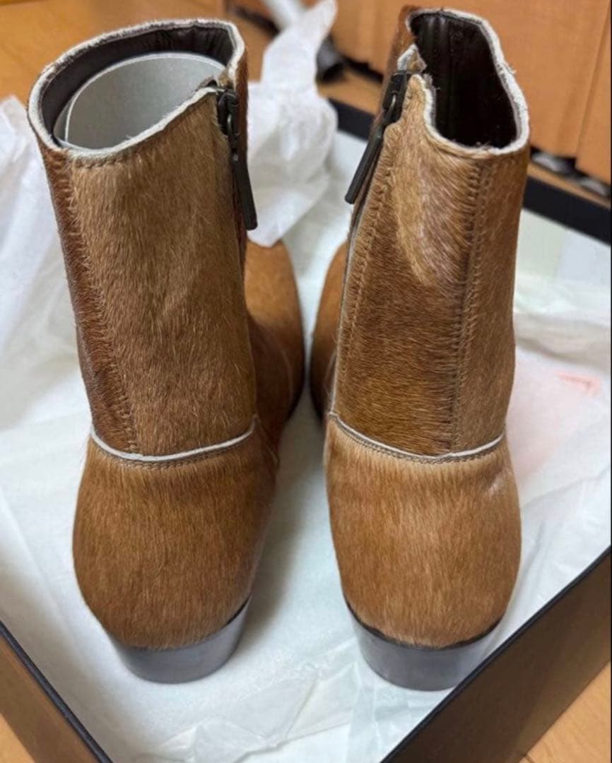 【清春】CHARMCULT × nil admirari コラボ ハラコブーツ