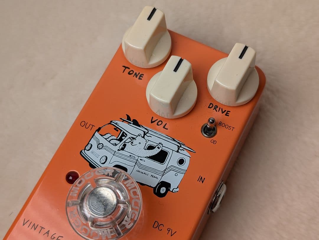 オーバードライブ Animals Pedal / vintage van