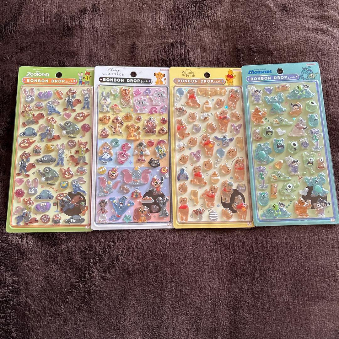 【国内正規品】ディズニー　ボンボンドロップシール