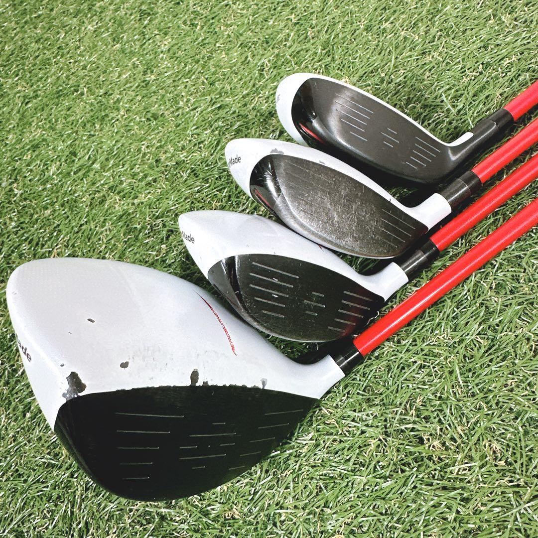 【豪華モデル統一】テーラーメイド エアロバーナー メンズゴルフセット 13本 R