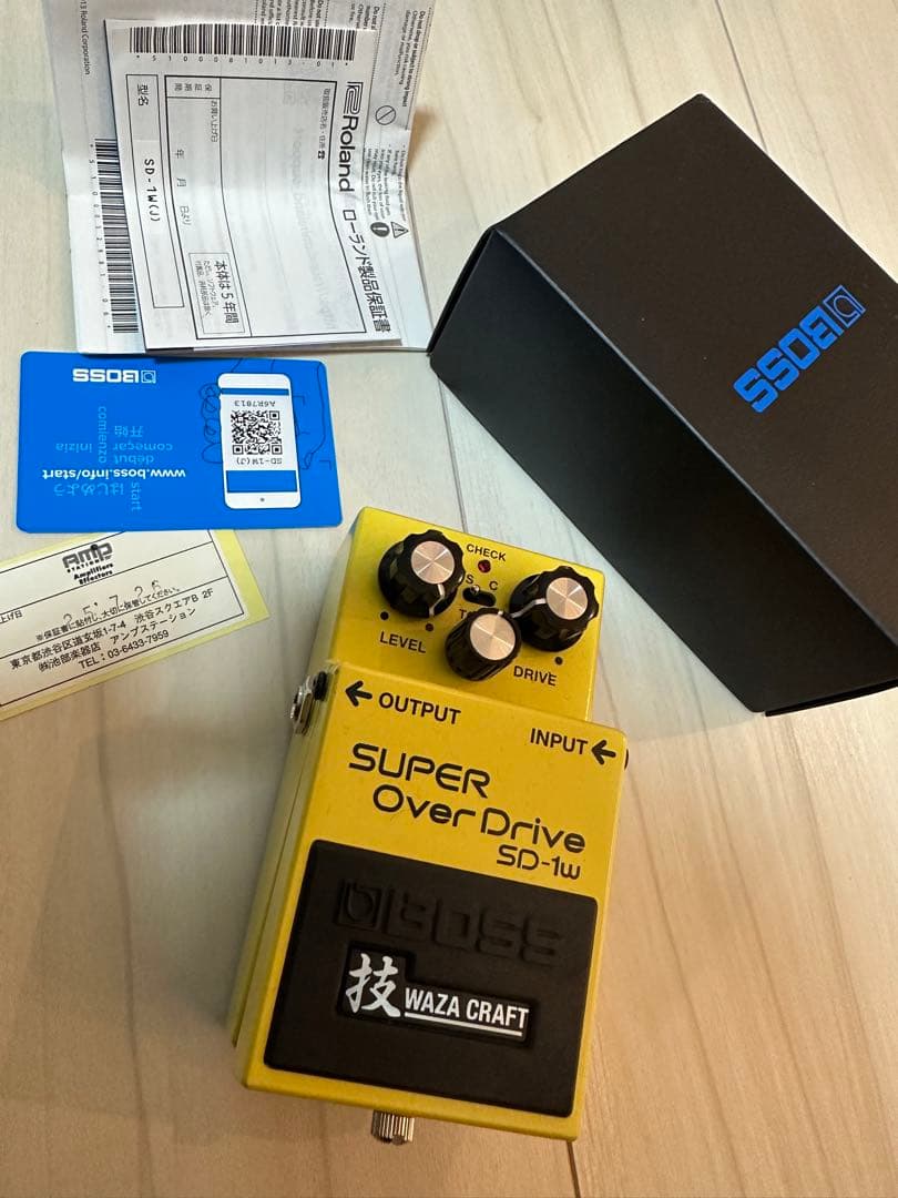 BOSS SUPER OverDrive SD-1W 技