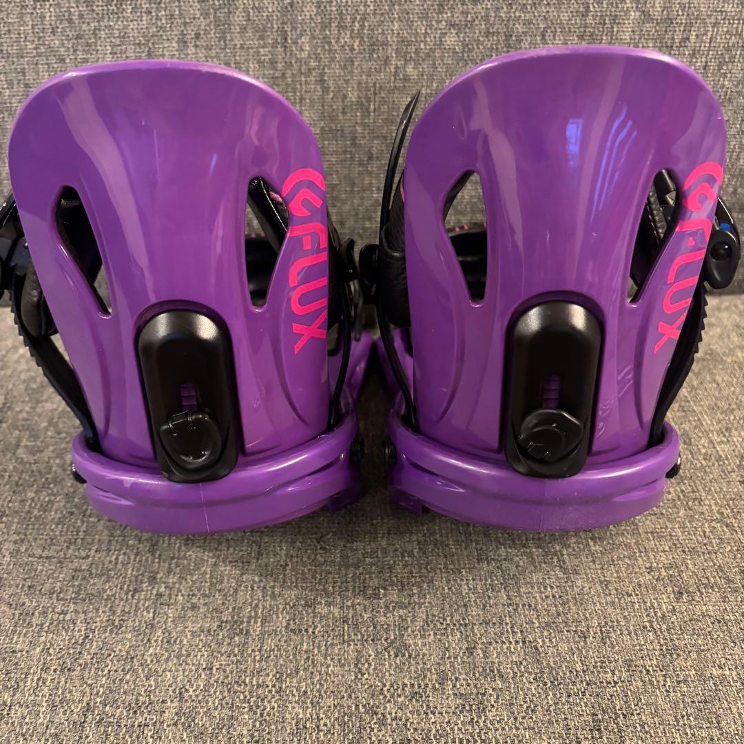 FLUX レディース ビンディング Sサイズ パープル スノーボード 美品