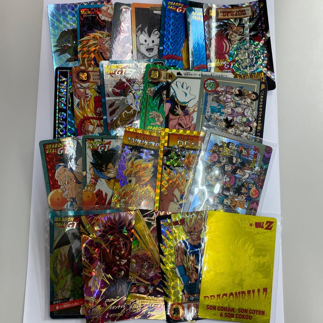 じ*ぃ様 い20 ドラゴンボール カードダス等 まとめ 孫悟空 現状品 ヒーロー