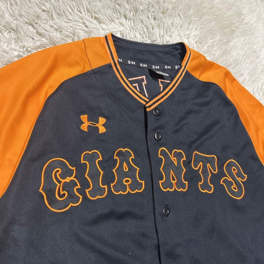 アンダーアーマー　NPB 読売巨人　丸　刺繍　2019橙魂 ユニフォーム　XL