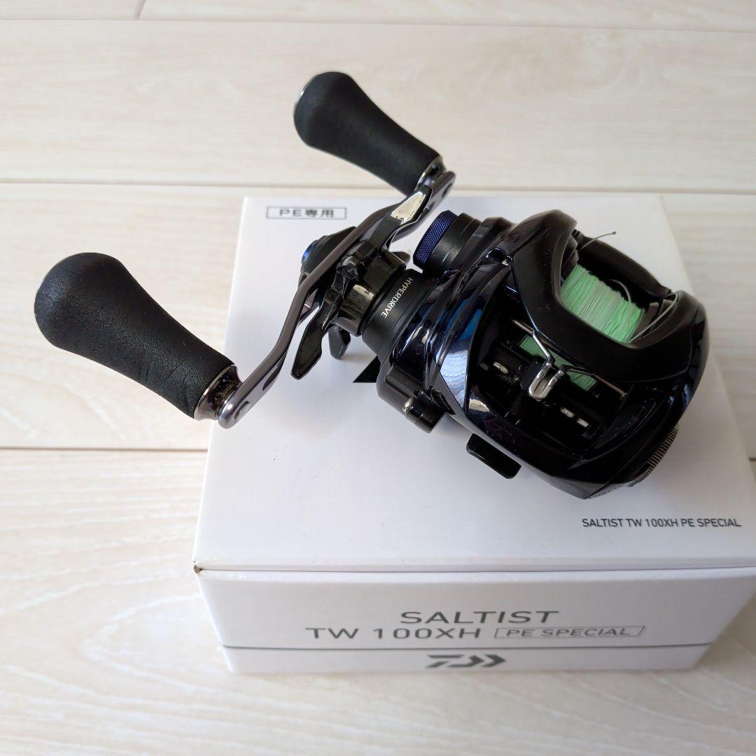 ダイワ ソルティスト TW 100XH PE SPECIAL 美品 箱あり