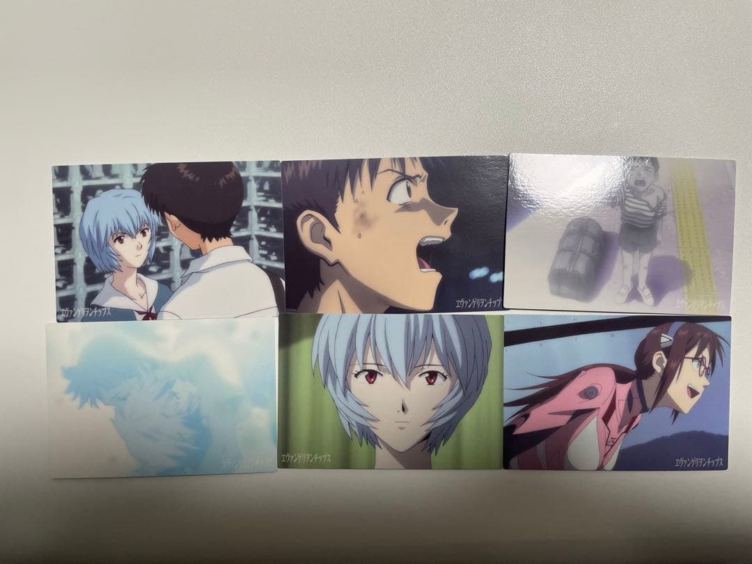 【34枚】エヴァンゲリオン チップス カード Calbee ポテトチップス