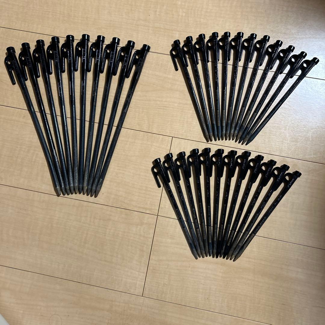 peak スノーピーク ソリッドステーク20 24本　30 10本セット