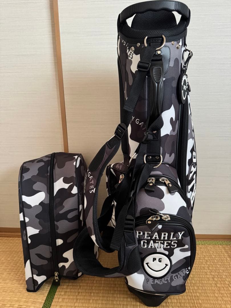 PEARLY GATES カモフラージュ ゴルフ　バッグ　スタンドバッグ　迷彩
