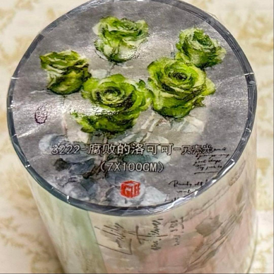 海外 PETテープ マスキングテープ フラワー、装飾