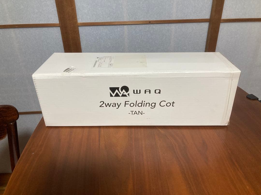 新品未使用　WAQ wag-cot1 フォールディングコット キャンプ用品