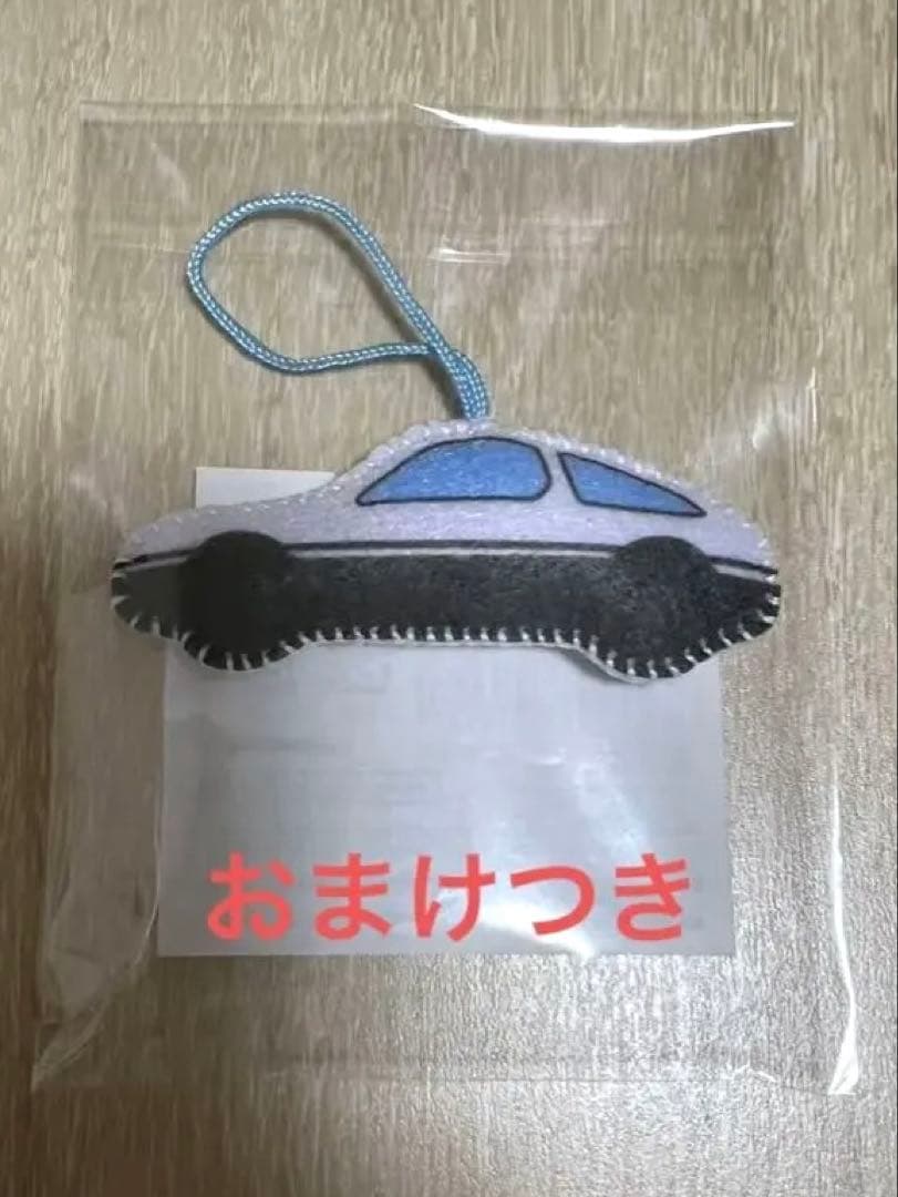 頭文字D イニシャルD 30th なつき手作り風Xmasオーナメントキーホルダー