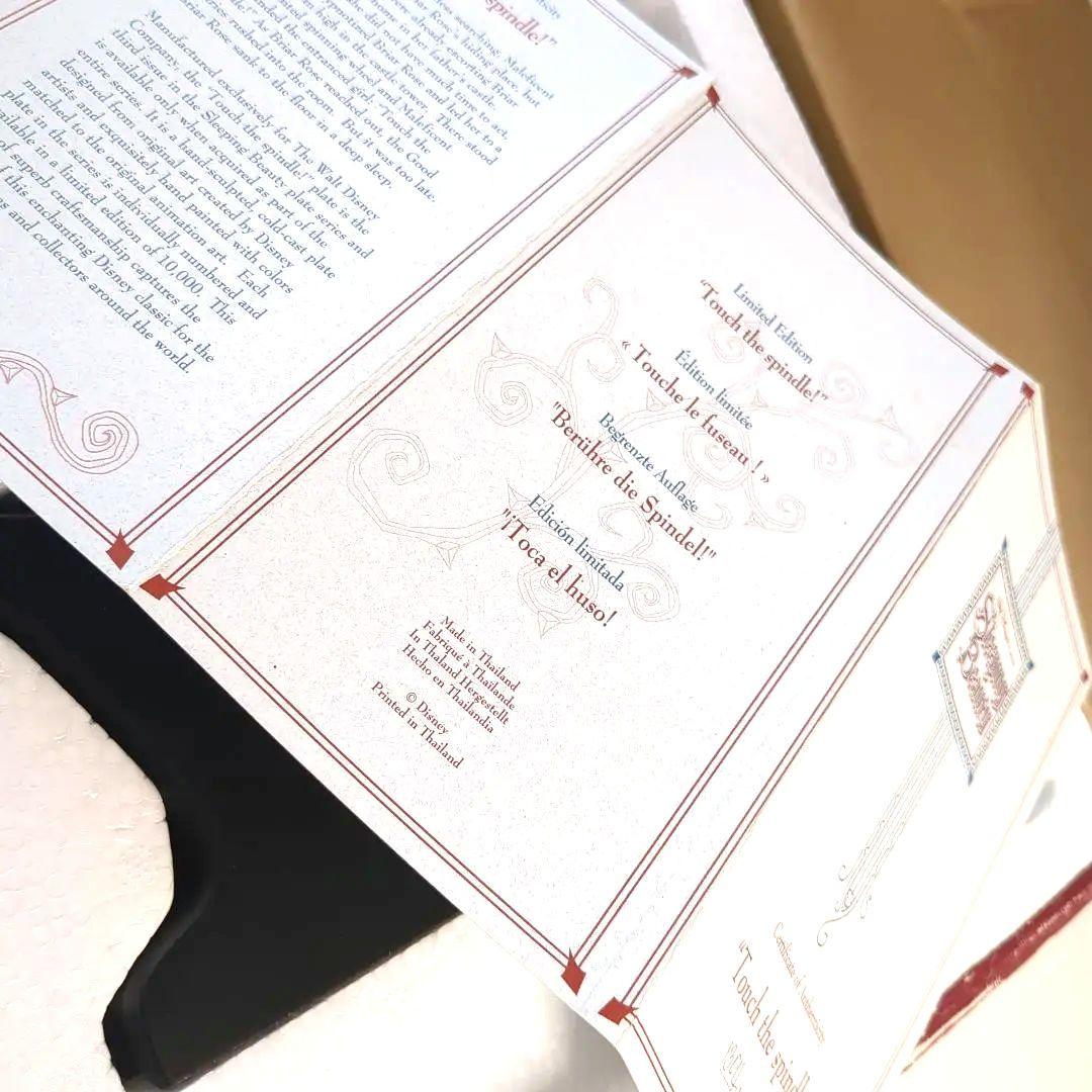 眠れる森の美女　オーロラ姫 3Dレリーフプレート 　ディズニーストア