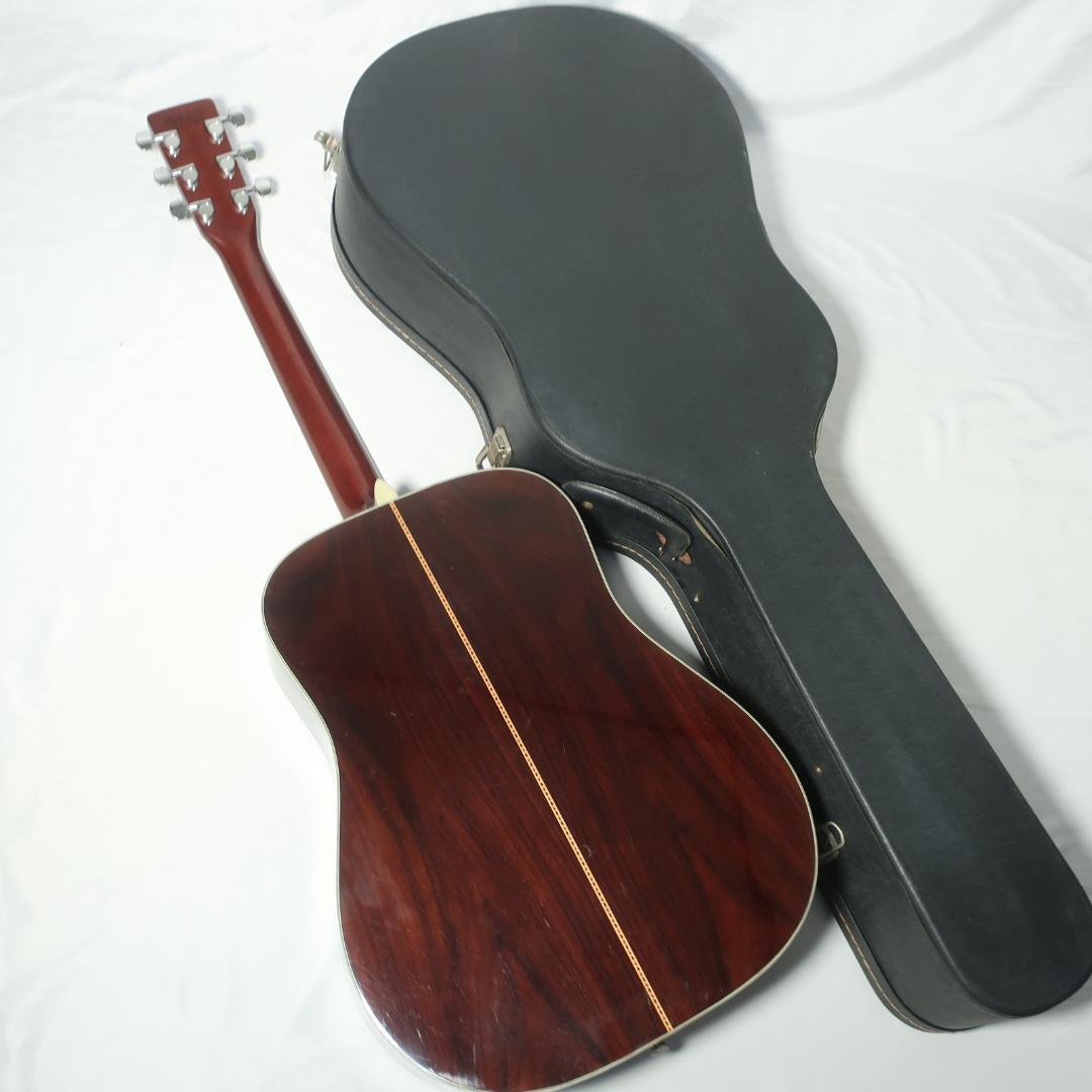 縦ロゴ Morris W-40 エレアコ仕様 ギター ハードケース付 弦交換済