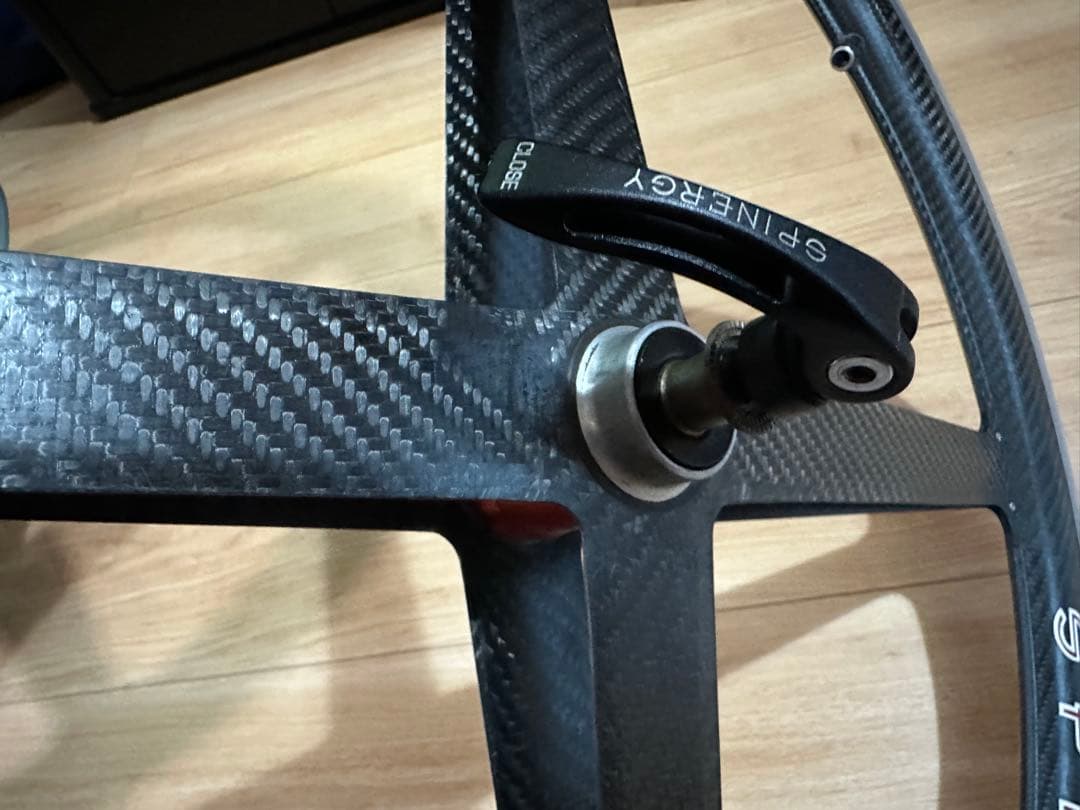 フロントのみ　フルメンテ済　SPINERGY REV-X 650C クリンチャー