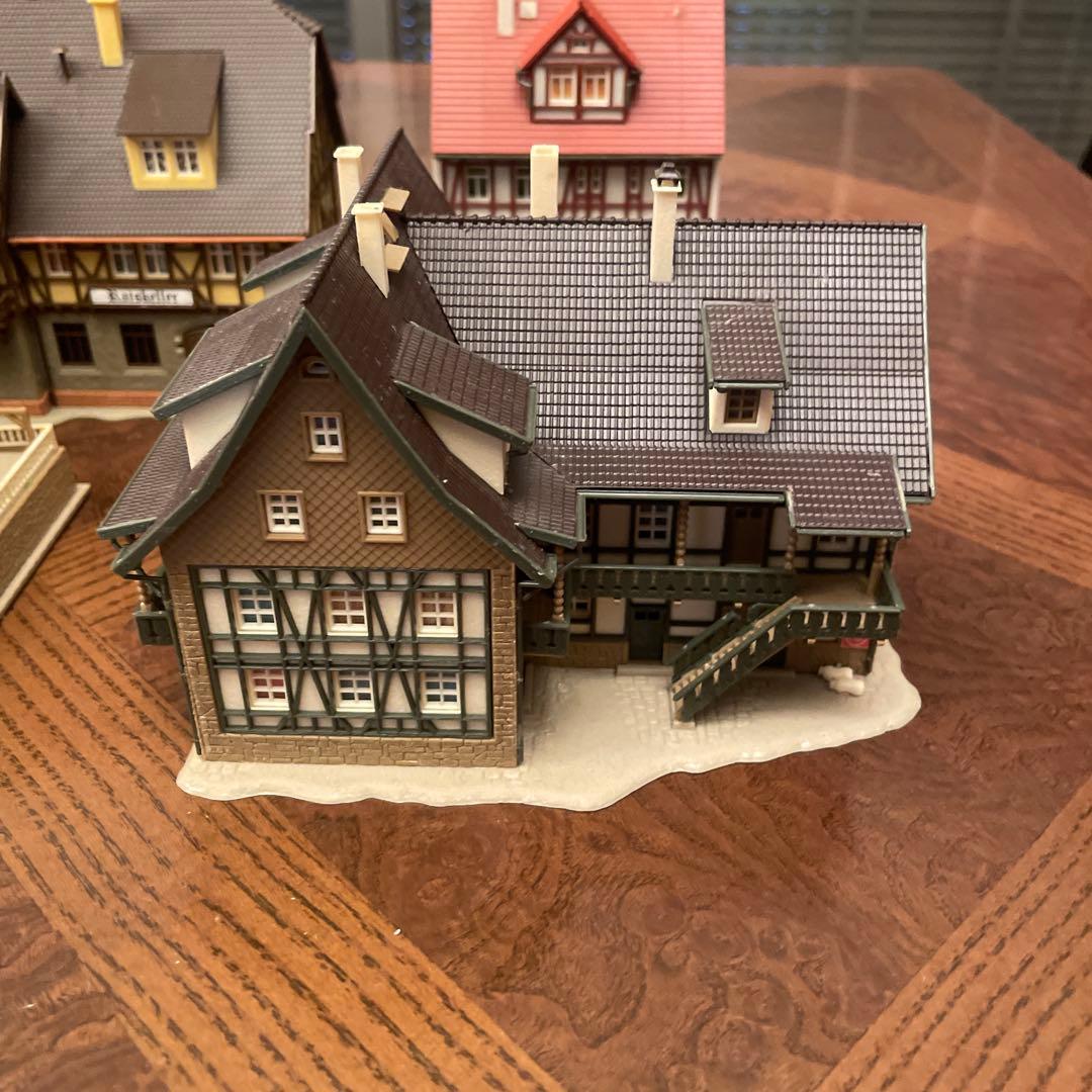 Nゲージ ドイツ風建物模型 6点 ストラクチャー VOLLMER kibri