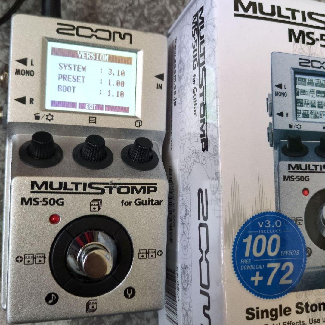 ZOOM MS-50G V3.1 ギターエフェクター