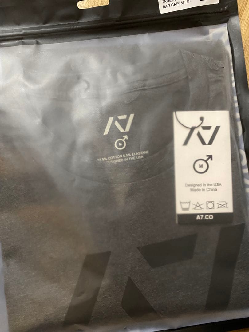 A7 BAR GRIP Tシャツ CHARCOAL Mサイズ
