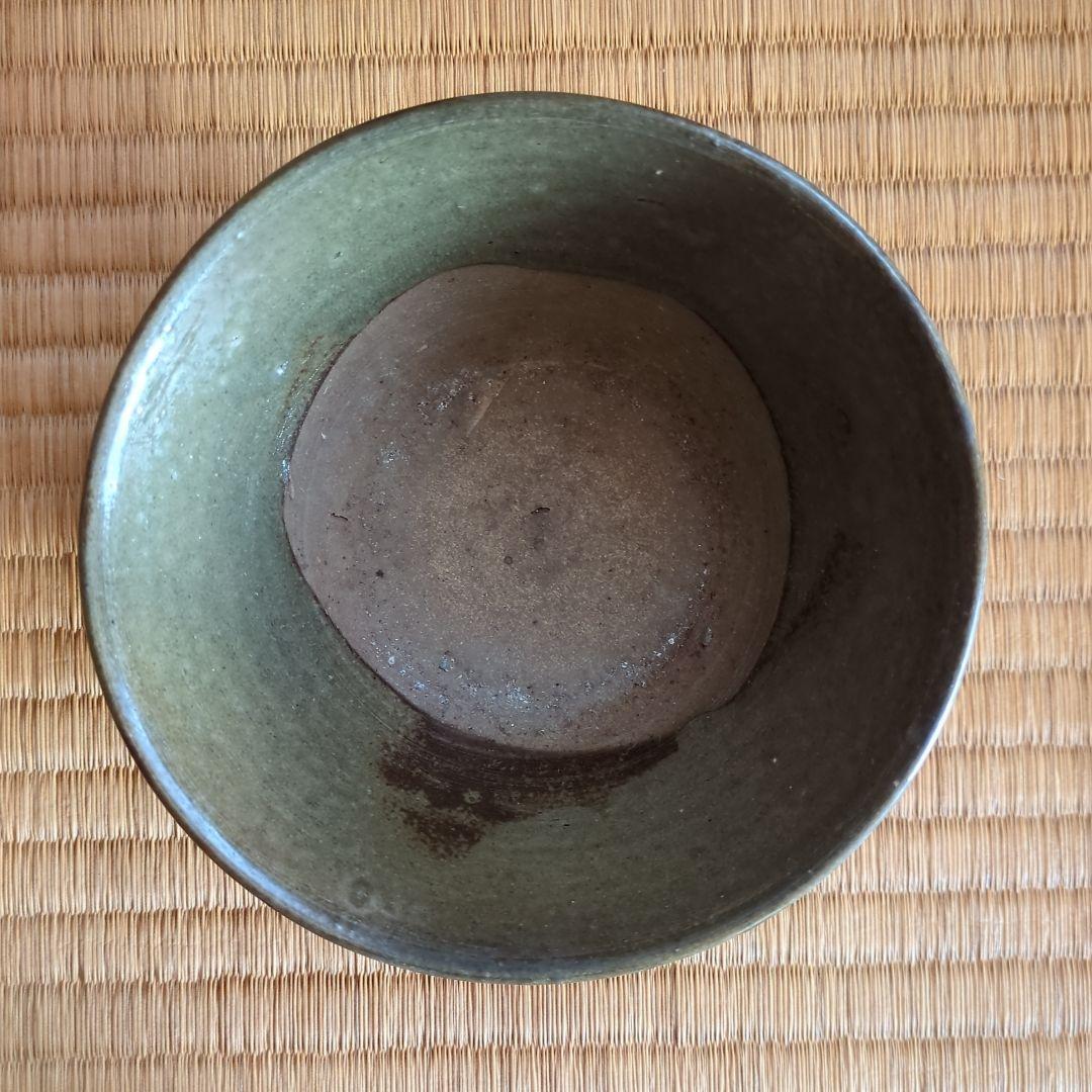 古琉球窯 茶碗 マカイ　直径約14cm　沖縄　琉球　古美術品　骨董品