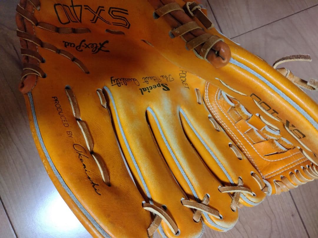 SX400 金田正一　400勝記念　グローブ　右投げ　野球用グローブ3個セット