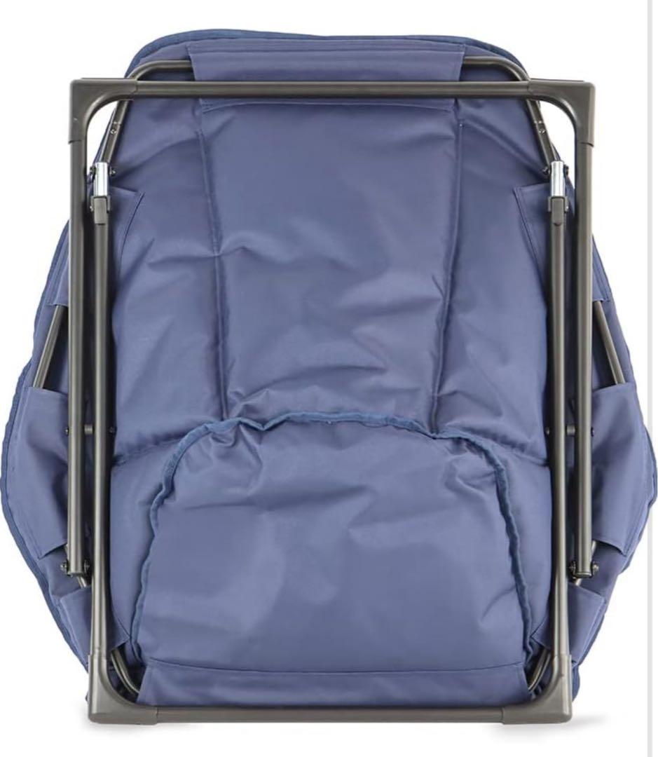 Amazonベーシック 折りたたみ椅子 ヘキサゴン 六角形 ダークブルー