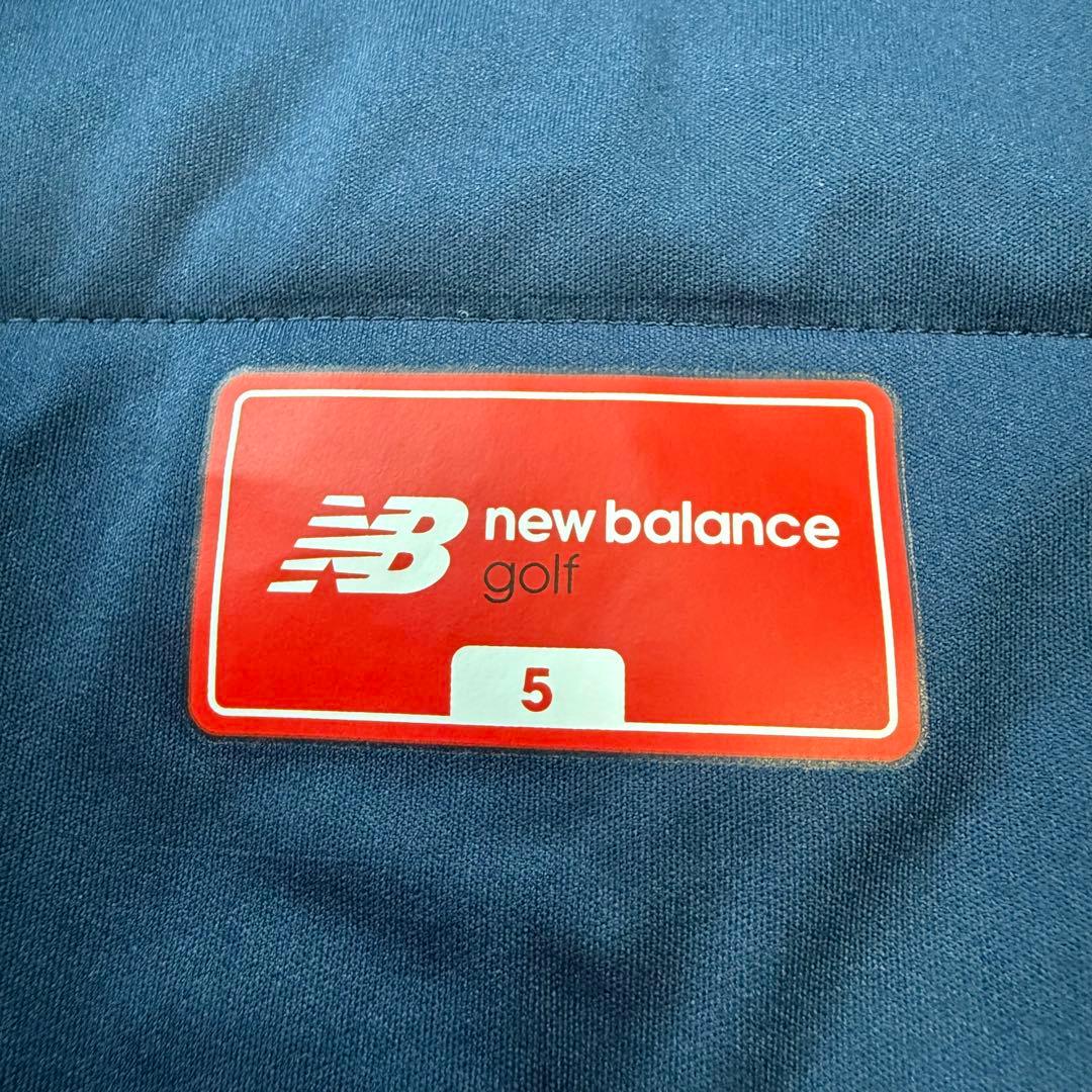 ニューバランスゴルフ 中綿 パデッド ジャケット ネイビー メンズ size5