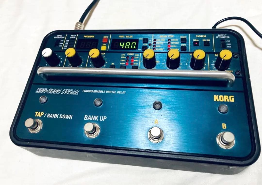 KORG デジタルディレイ ペダルタイプ SDD-3000 PEDAL
