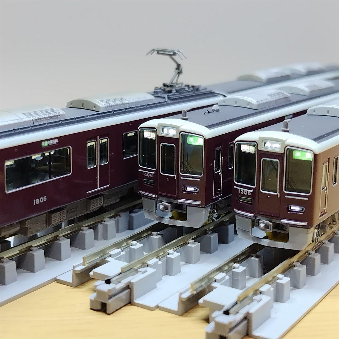 【精密加工品】GREENMAX 阪急1300系 1306編成 8両セット