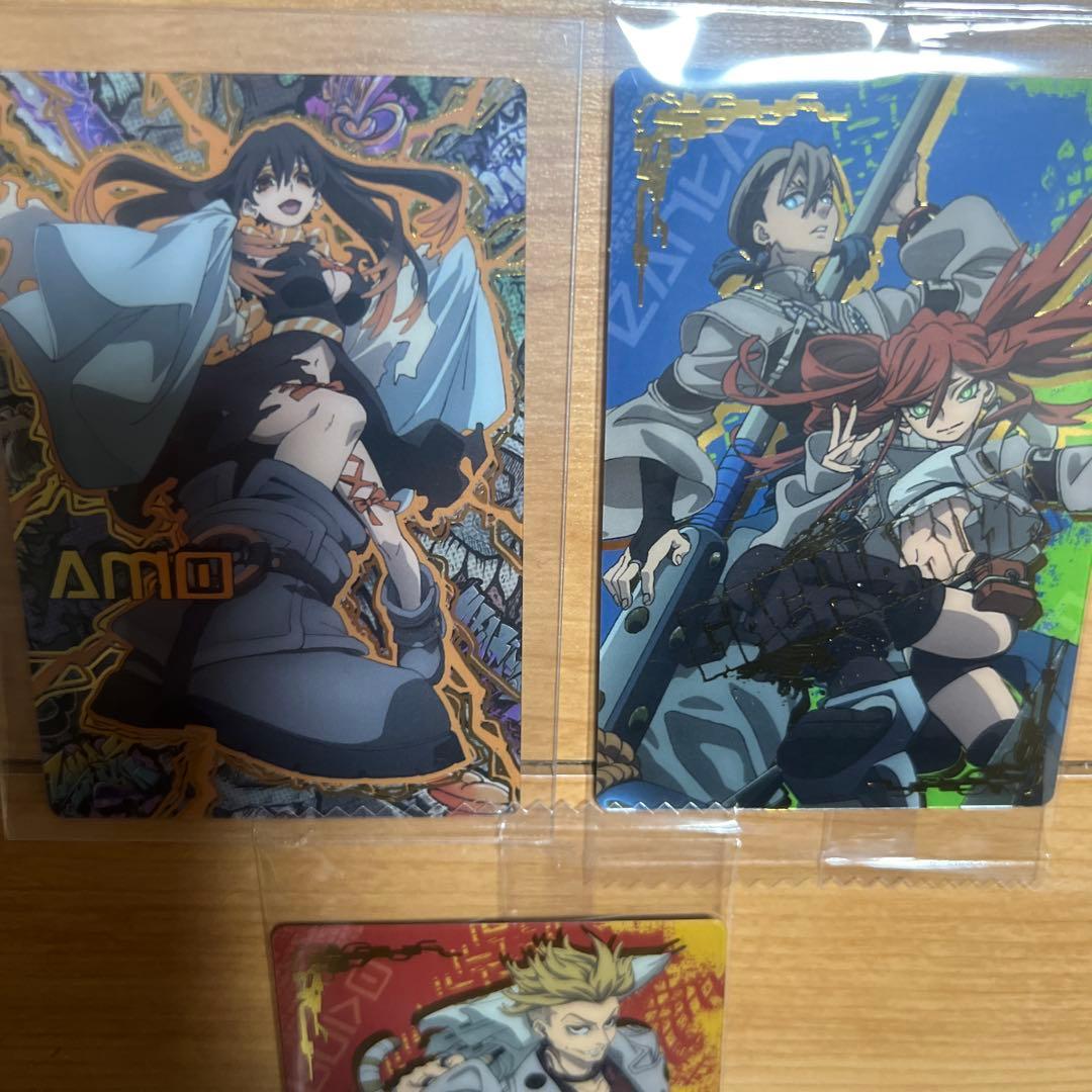 ガチアクタ　フィギュア　4点　ルド　ザンカ　エンジン　リヨウ　カード付き