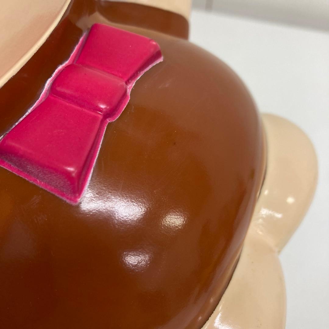 B385-21 Sanrio サンリオ　おさるのもんきち　ゴミ箱