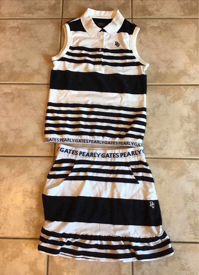 【極美品】パーリーゲイツ レディース セットアップ クリーニング済