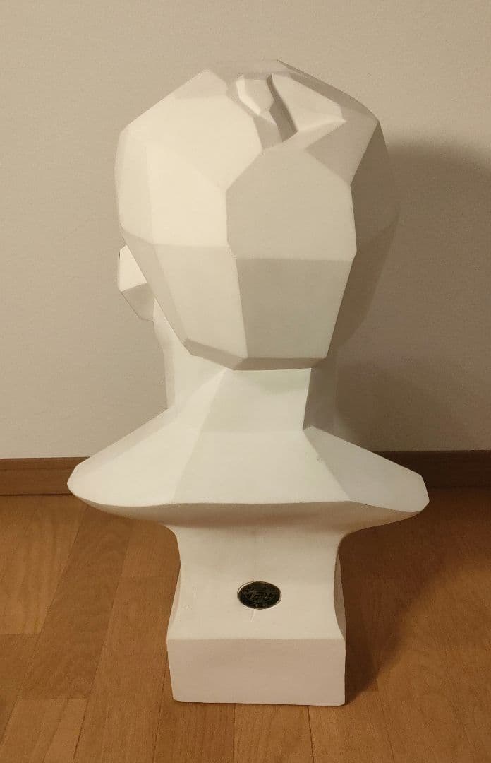 冨士石膏像 石膏像 アグリッパ 面取り 胸像 高さ60cm