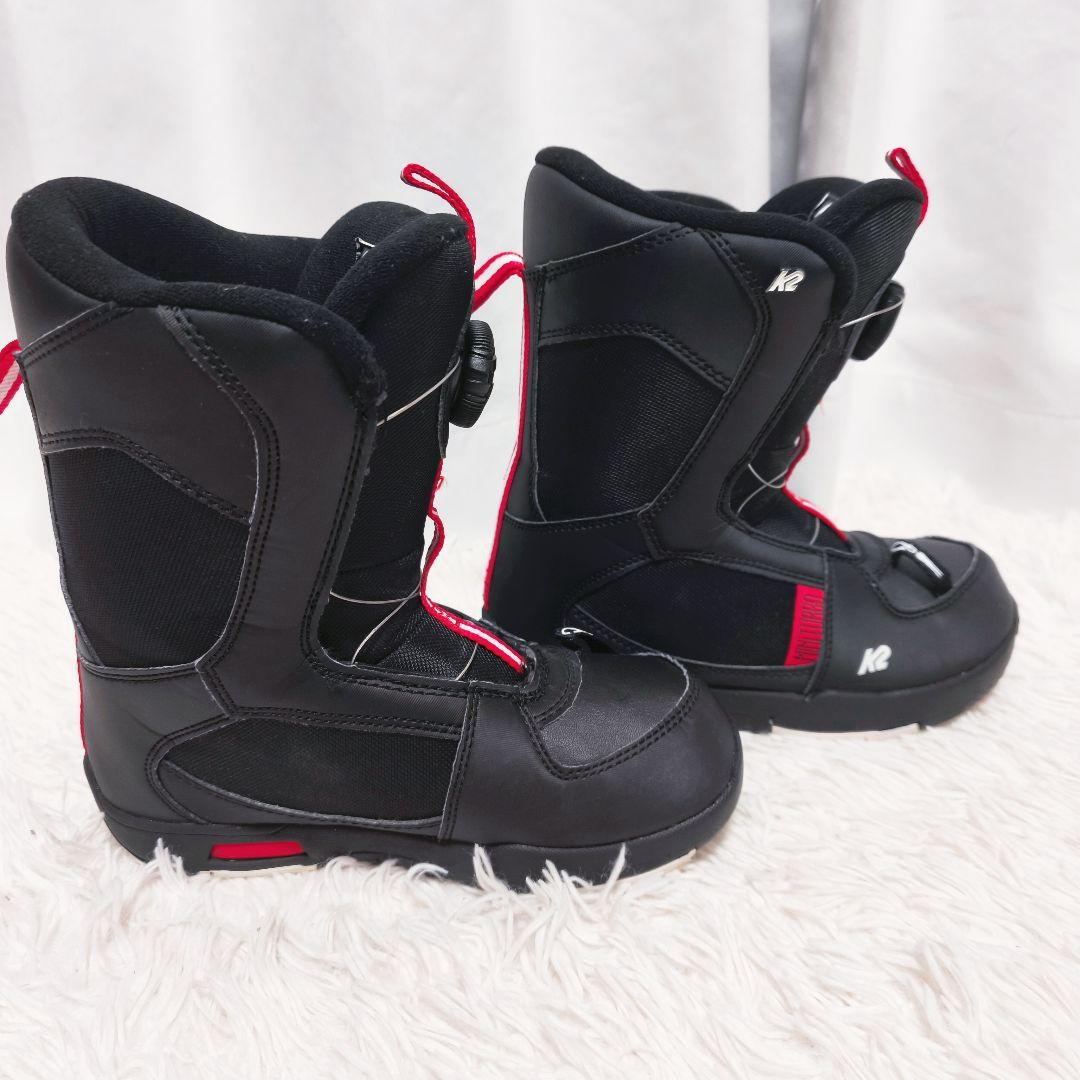極美品 K2 MINI TURBO スノーボードブーツ　キッズ 20cm