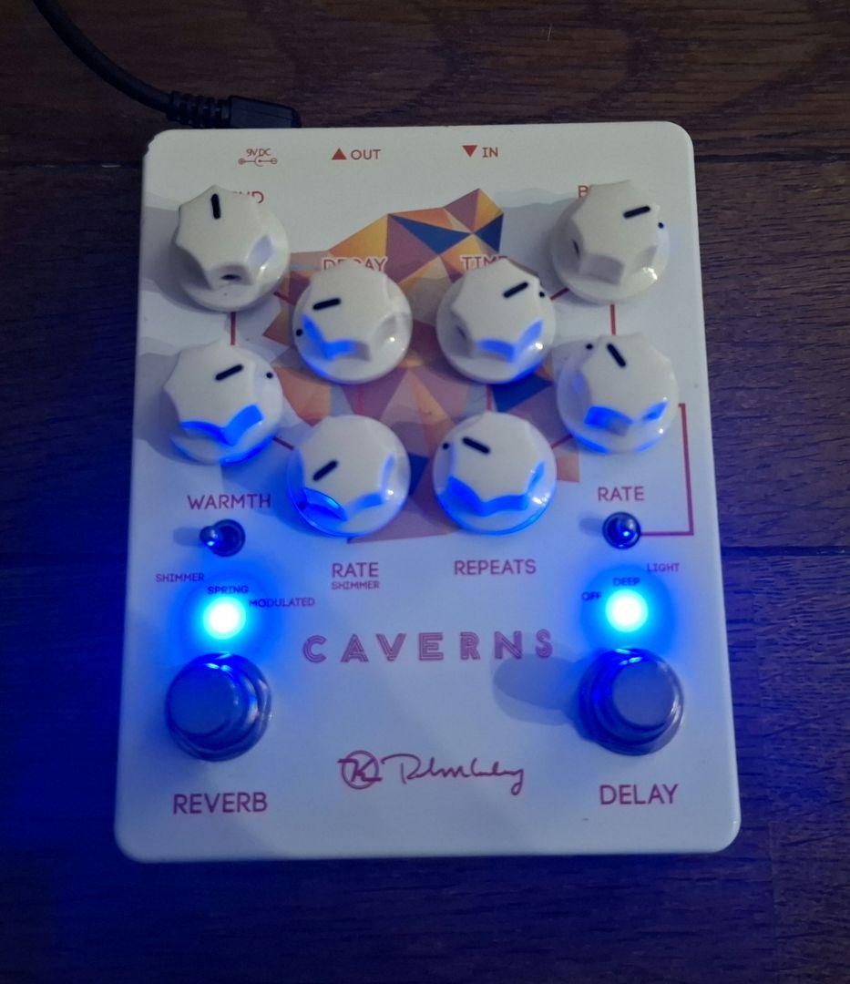 Keeley CAVERNS リバーブ・ディレイエフェクター