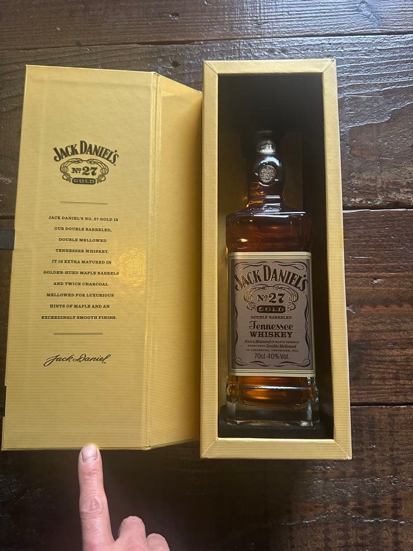 希少！終売品！ ジャックダニエルゴールド 700ml